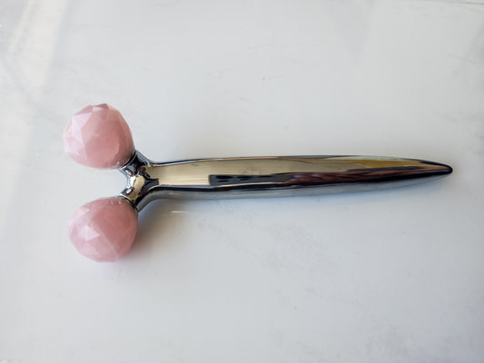 Rose Quartz 3D Sculpting Facial Roller