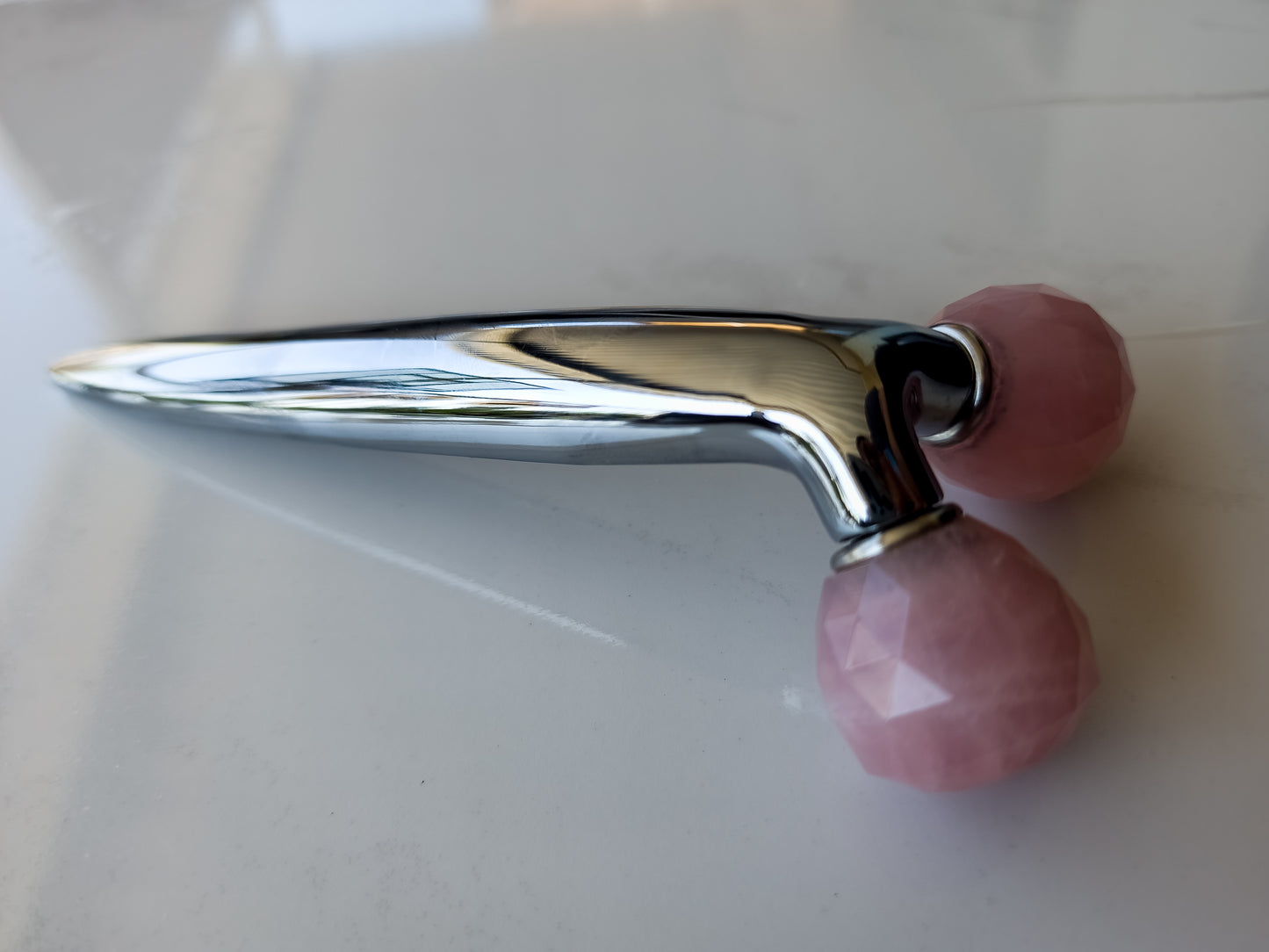 Rose Quartz 3D Sculpting Facial Roller