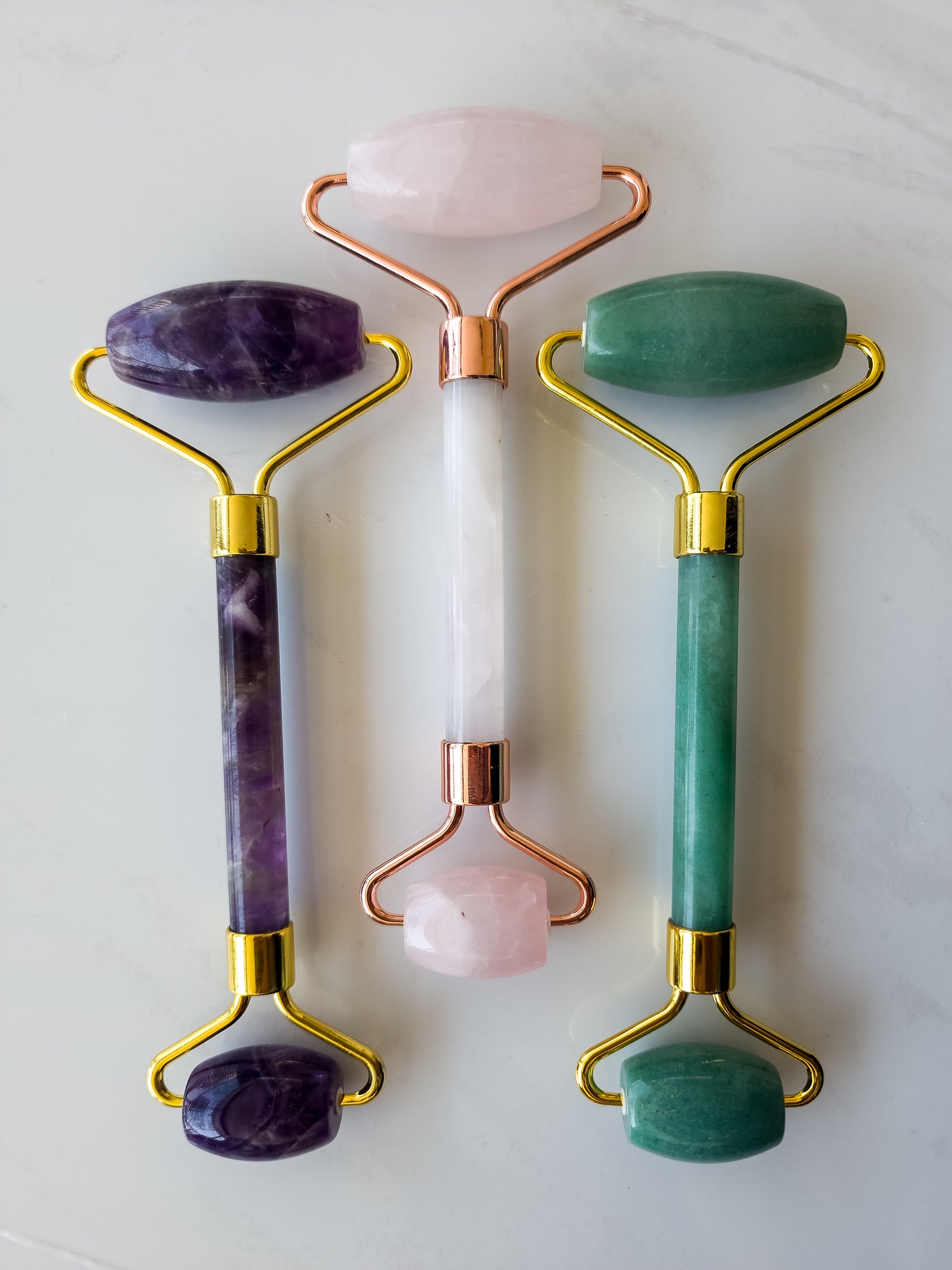 Rose Quartz Facial Roller